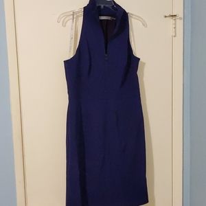 New zip up purple dress